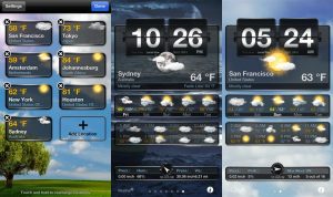 aplicatii meteo - Weather + iOS App