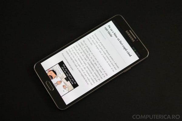 Samsung Galaxy Note 3 display